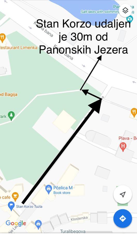 Korzo Tuzla Apartment Luaran gambar